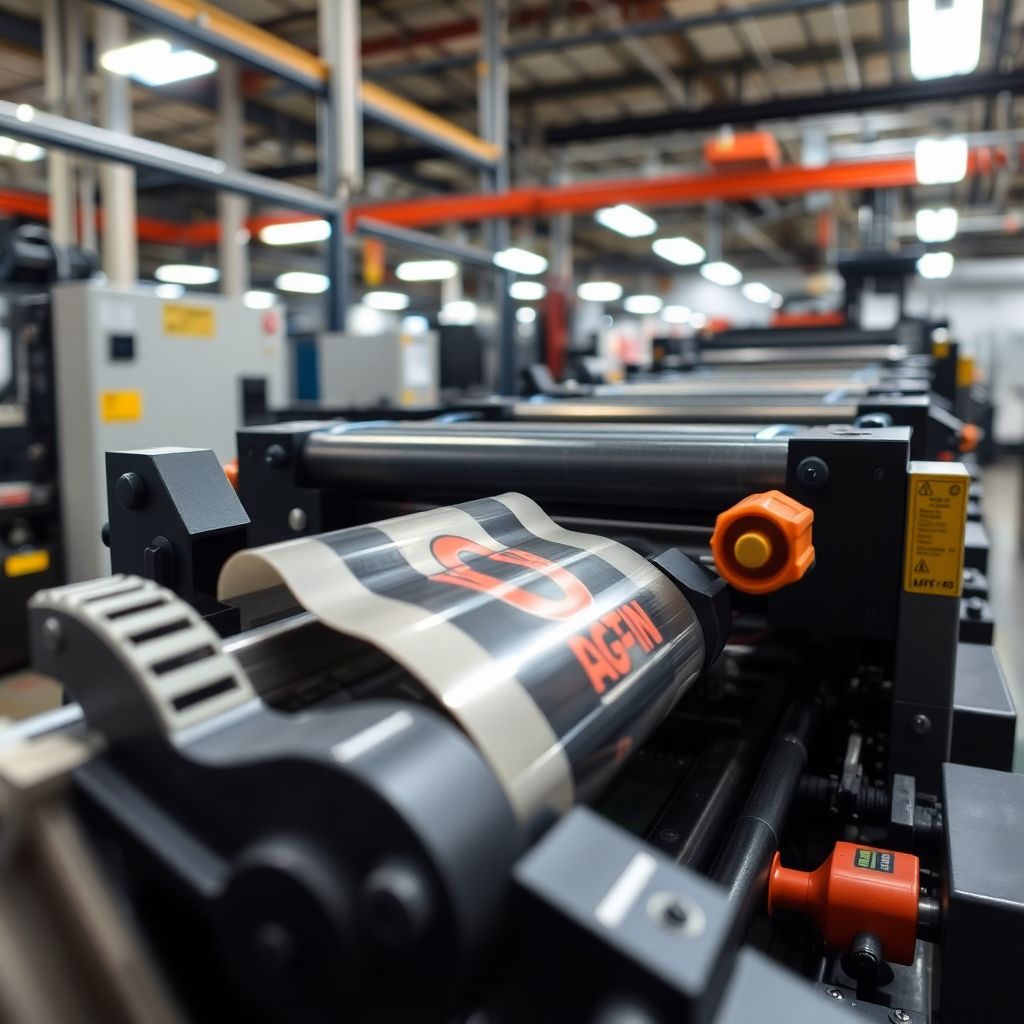 Maquina Flexografica de Impresión