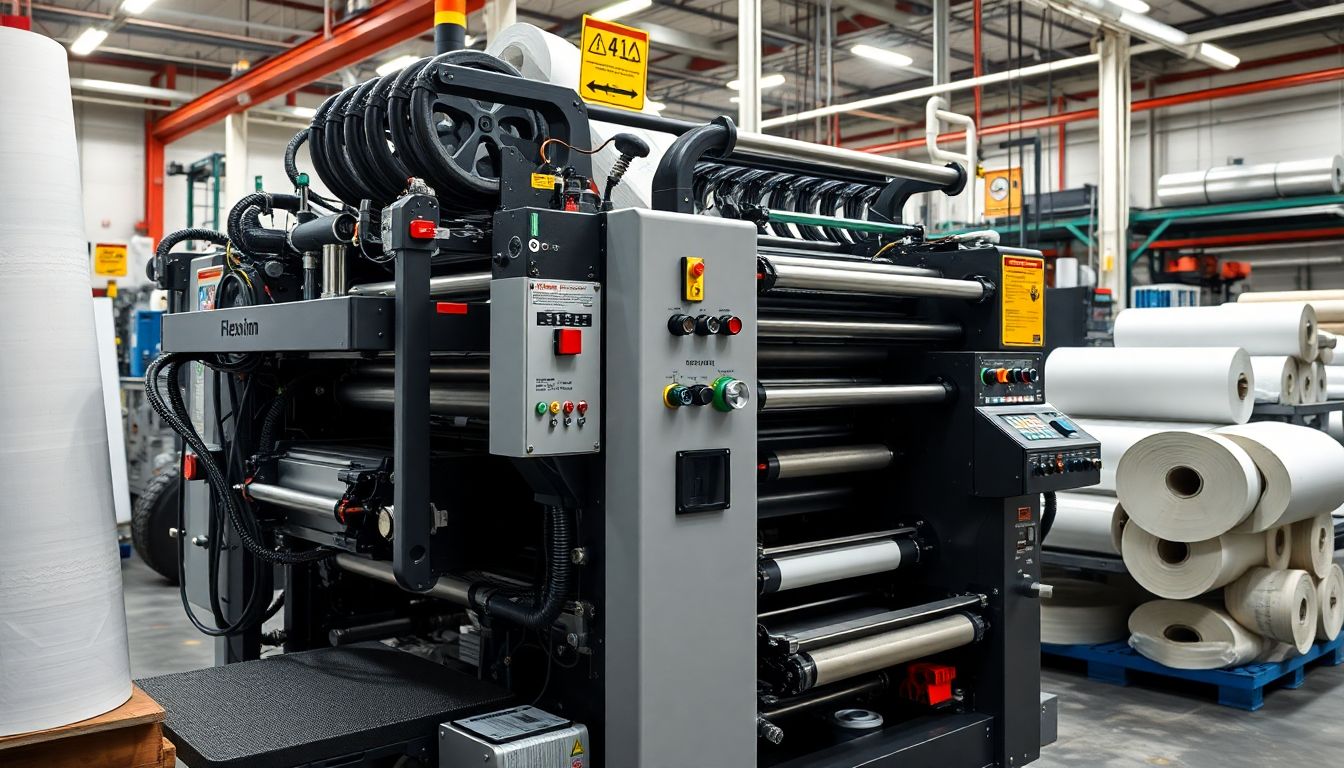 Maquina Flexografica de Impresión